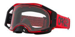 Gogle Oakley OO 7046 AIRBRAKE MX - 7046E1 MOTO RED B1B clear