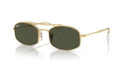 Ray-Ban RB 3719 - 001/31 ARISTA GOLD g-15 green