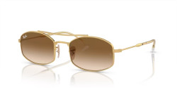Ray-Ban RB 3719 - 001/51 ARISTA GOLD light brown