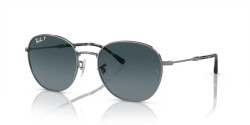 Ray-Ban RB 3809 - 004/S3 GUNMETAL  polarized blue