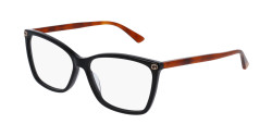 Gucci GG 0025O - 003 BLACK/HAVANA