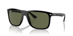 Ray-Ban RB 4547 BOYFRIEND TWO - 601/58 BLACK polarized green