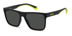 Polaroid PLD 2128/S - PGC/M9 MATTE BLACK / YELLOW polar grey