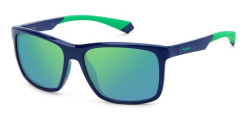 Polaroid PLD 7043/S -  RNB/5Z BLUE/GREEN polar green mirror