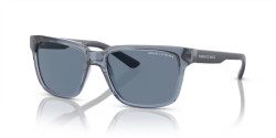 Armani Exchange AX 4026S - 82782V SHINY TRANSPARENT BLUE dark blue polarized