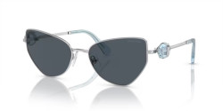 Swarovski SK 7003 - 400187 SILVER dark grey