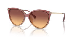 Michael Kors MK 2184U DUPONT - 325678 DUSTY ROSE LIGHT BROWN purple amber gradient