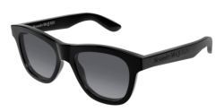 Alexander McQueen AM 0421S - 001 BLACK grey