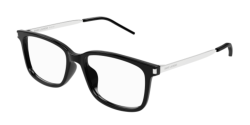 Saint Laurent SL 684/F - 001 BLACK/SILVER