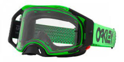 Gogle Oakley OO 7046 AIRBRAKE MX - 7046D9 Moto Green Clear
