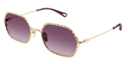 Chloe CH 0231S - 003 GOLD violet gradient