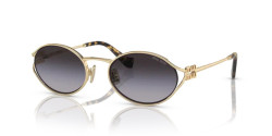 Miu Miu MU 52YS - ZVN5D1 PALE GOLD grey gradient