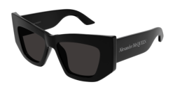 Alexander McQueen AM 0448S - 001 BLACK grey