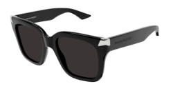 Alexander McQueen AM 0440S - 001 BLACK grey