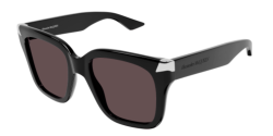Alexander McQueen AM 0440S - 002 BLACK violet