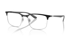 Ray-Ban RX 6518 - 3163 BLACK ON SILVER