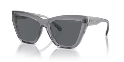 Michael Kors MK 2211U DUBAI - 397087 BLUE TRANSPARENT dark grey solid
