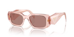 Prada PR 17WS - 19Q10D TRANSPARENT PEACH light brown