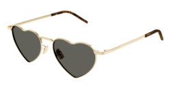 Saint Laurent SL 301 LOULOU - 004 GOLD grey