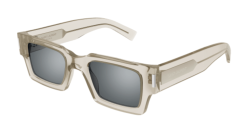 Saint Laurent SL 572 - 003 BEIGE silver mirror