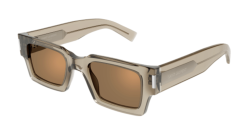 Saint Laurent SL 572 - 006 YELLOW brown flash