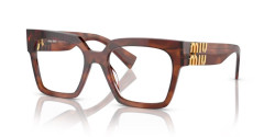 Miu Miu MU 04UV - 11Q1O1 STRIPED TOBACCO