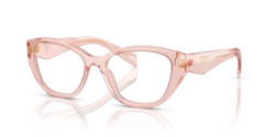 Prada PR 21ZV - 19Q1O1 TRANSPARENT PEACH