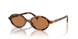 Miu Miu MU 04ZS - 19P2Z1 LIGHT HAVANA brown