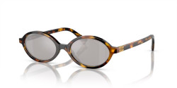 Miu Miu MU 04ZS - VAU07F HONEY HAVANA light grey mirror silver
