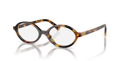 Miu Miu MU 04ZS - VAU08N HONEY HAVANA clear blue light filter