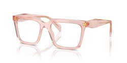 Prada PR A19V - 19Q1O1 TRANSPARENT PEACH