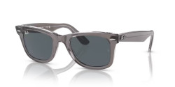 Ray-Ban RB 2140 WAYFARER - 1355R5 GREY ON TRANSPARENT blue