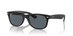 Ray-Ban RB 2132 NEW WAYFARER - 622/R5 RUBBER BLACK blue