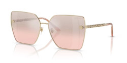 Versace VE 2270D - 12527E PALE GOLD light pink mirror gradient silver