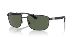 Ray-Ban RB 3737 - 002/71 BLACK dark green