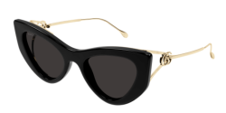 Gucci GG 1565S - 001 BLACK/GOLD grey