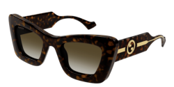 Gucci GG 1552S - 002 HAVANA/CRYSTAL brown gradient