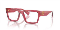 Miu Miu MU 02XV - 15Q1O1 BORDEAUX TRANSPARENT