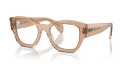 Ray-Ban RX 7681V JORGE -  8353 TRANSPARENT LIGHT BROWN