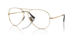 Ray-Ban RX 8789 AVIATOR TITANIUM - 1247 LIGHT BROWN