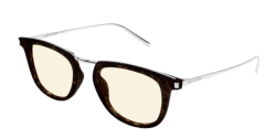 Saint Laurent SL 753 - 004 HAVANA/SILVER yellow