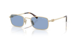 Miu Miu MU A53S - ZVN60O PALE GOLD light blue