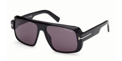 Tom Ford FT 1101 TURNER - 01A BLACK violet smoke