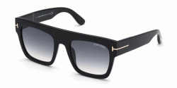 Tom Ford FT 0847 RENEE - 01B SHINY BLACK grey gradient smoke