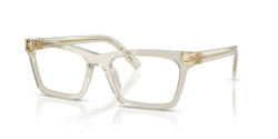 Miu Miu MU 04WV - 12U1O1 HEMP TRANSPARENT