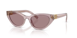 Miu Miu MU A04S - 12W20I MAUVE TRANSPARENT light purple brown