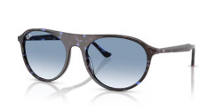 Ray-Ban RB 2215 - 14303F HAVANA BLUE TORTOISESHELL clear gradient blue