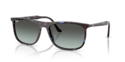 Ray-Ban RB 2216 - 1430GK HAVANA BLUE TORTOISESHELL blue vintage gradient black