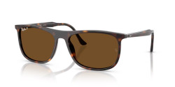 Ray-Ban RB 2216 - 902/57 HAVANA brown polarized