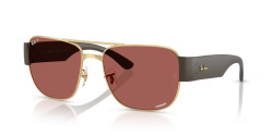 Ray-Ban RB 3756CH - 001/AL ARISTA GOLD polarized wine